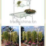 Platform Structure Show Bench With Hanging Shelf thumbnail-1