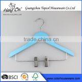 Color Imprinted Style Colored Wood Hangers thumbnail-1