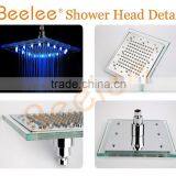 Ceiling Mounted Led Rain Shower Head Bathroom Brass Top Shower thumbnail-3
