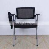 New Fabric Wholesale Folding Office News Report Chair With Writing Pad 1852b thumbnail-1