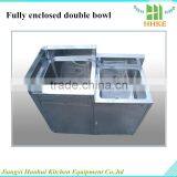 Hot selling stainless steel sink cabinet kitchen cabinet for sale