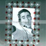 Personalized Fashionable Crystal Sounveir Gifts Non-glare Picture Frame Glass thumbnail-1