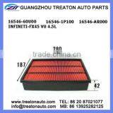 AIR FILTER 16546-60U00 16546-1P100 16546-AR000 FOR INFINITI FX45 VU 4.5L thumbnail-1