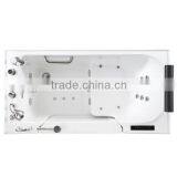 Q377 Acrylic Walk in Tub Shower Combo With Door thumbnail-2