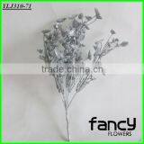 7 Heads Artificial Glitter Flower Plant Buy for Christmas Decorations