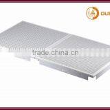 Aluminum Clip in Square Ceiling Tile Board