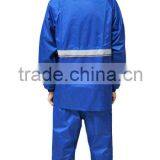 Raincoat Manufacturer Waterproof Coat With Hat Heavy Duty Raincoat Custom High Quality pu Coated Nylon Waterproof Raincoat thumbnail-1