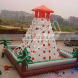 PVC Climbing inflatabe wall/Inflatable climbing mountain