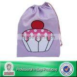 Custom Silk Drawstring Bags Cotton Drawstring Pouch Backpack Bag