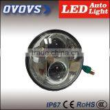 2016 New Product 5.75" Led Headlight With High Low Beam Round 10-30VDC Led Headlight for H-arley