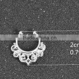 Alloy Charms Fake Septum Nose Ring Non Piercing Hanger Clip On Jewelry thumbnail-6