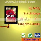CTP043FM-2 4.3 Inch Multi-touch Point Capacitive Touch Panel thumbnail-1