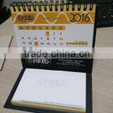 2015 Table Calendar Desk Calendar With Sticker Note Pad