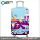 New design colorful protective cover luggage