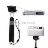 Selfie Extendable Wired Remote Shutter Handheld Selfie Stick Monopod For Phone thumbnail-4