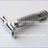 Solingen Razors, Double Edged Shaving Safety Razor Thick Handle Chrome thumbnail-1