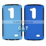 C&T Pure 4 Colors Hybrid Cover Case For LG L Fino D295 D290N thumbnail-2