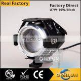 Top Sale U7 Angel Eye LED Motorcycle Headlight With 12 Warranty Months