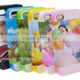 Phone Case for Iphone 5/5s; Card Insertable Phone Case; 3D Silicone Dual Protect Case for IPhone 5/5s; New Phone Design Case