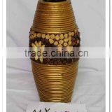 Handicraft Cheap Wicker Vase for Artificial Flowers thumbnail-2