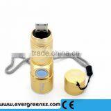 Mini USB Rechargeable LED Flashlight Torch 3 Mode Zoom Searchlight Lamp thumbnail-3