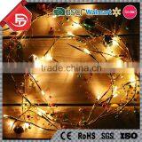 TZFEITIAN Warm White Color Fruits Christmas Bells Festoon String Lights thumbnail-4