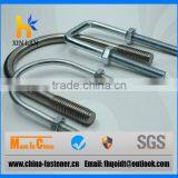 Rubber Coated Stainless Steel U Bolts Square for Truck Chassis, U Bolt Pipe Clamp U-Bolt, Flat U Bolt With Washer and Nut thumbnail-2