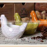 Ceramic Egg Holder in Chicken Shape Egg Cup Design thumbnail-2