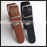 1 piece nato custom real leather watch straps