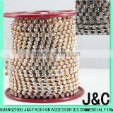 PP32 Metal Cup Chain With Rhinestone for Shoes and Clothes/Strass
