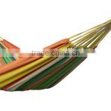 Colorful Stripe Camping Travel Hammock thumbnail-1