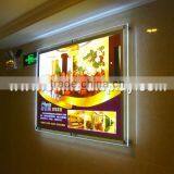 Indoor Led Display Crystal Light Panel Wall Mounted Sign Board Led Light