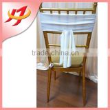 Wholesale satin white fancy chair covers for weddings