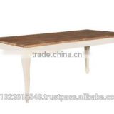 reclaimed wood solid slab dining tables,