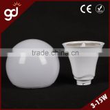 china supplier color unchangeable A65 plastic and aluminum led bulb housing