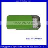 Mini Tin Box With Slide Lid/Sliding Candy Tin Cans