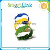 Custom Logo Printed UHF RFID Samrt Wristband/bracelet
