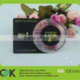 Custom Eco-friendly Clear Plastic Card With Full Color Printing