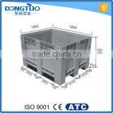 1200*1000*760 Heavy Duty Plastic Box Pallet, Pallet Boxes for Sale