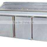 Deluxe Cooling Salad Bar , 3-door