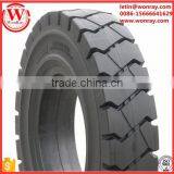 World Famous Tyre Brand Wonray Forklift Solid Tires 6.00-9 With Steel Wheel Long Warranty thumbnail-4