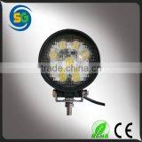 High Quality Round Shape 12V Waterproof 27w Tractor Led Work Light thumbnail-5