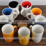 Double Wall Ceramic Chirp Thermal Travel Mug 12 OZ thumbnail-2