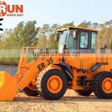 Qingdao Everun 3 Ton Wheel Loader Front End Loader With Adjustable Steering Wheel thumbnail-3