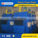 hydraulic vertical good quality low price waste paper mini Square hay baler for sale