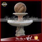 Outdoor Marble Rotating Ball Fountain thumbnail-1