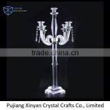 Top Selling Special Design Wedding Favor Crystal Candelabra With Reasonable Price thumbnail-1
