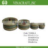 Round Storage Box Set of 4