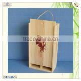 Bulk Unfinished Bottle Dividers Wooden Wine Box thumbnail-4