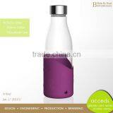 Handmade Pyrex Glass Custom Water Bottle thumbnail-3